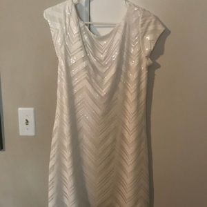 WHBM Sequin Shift Dress